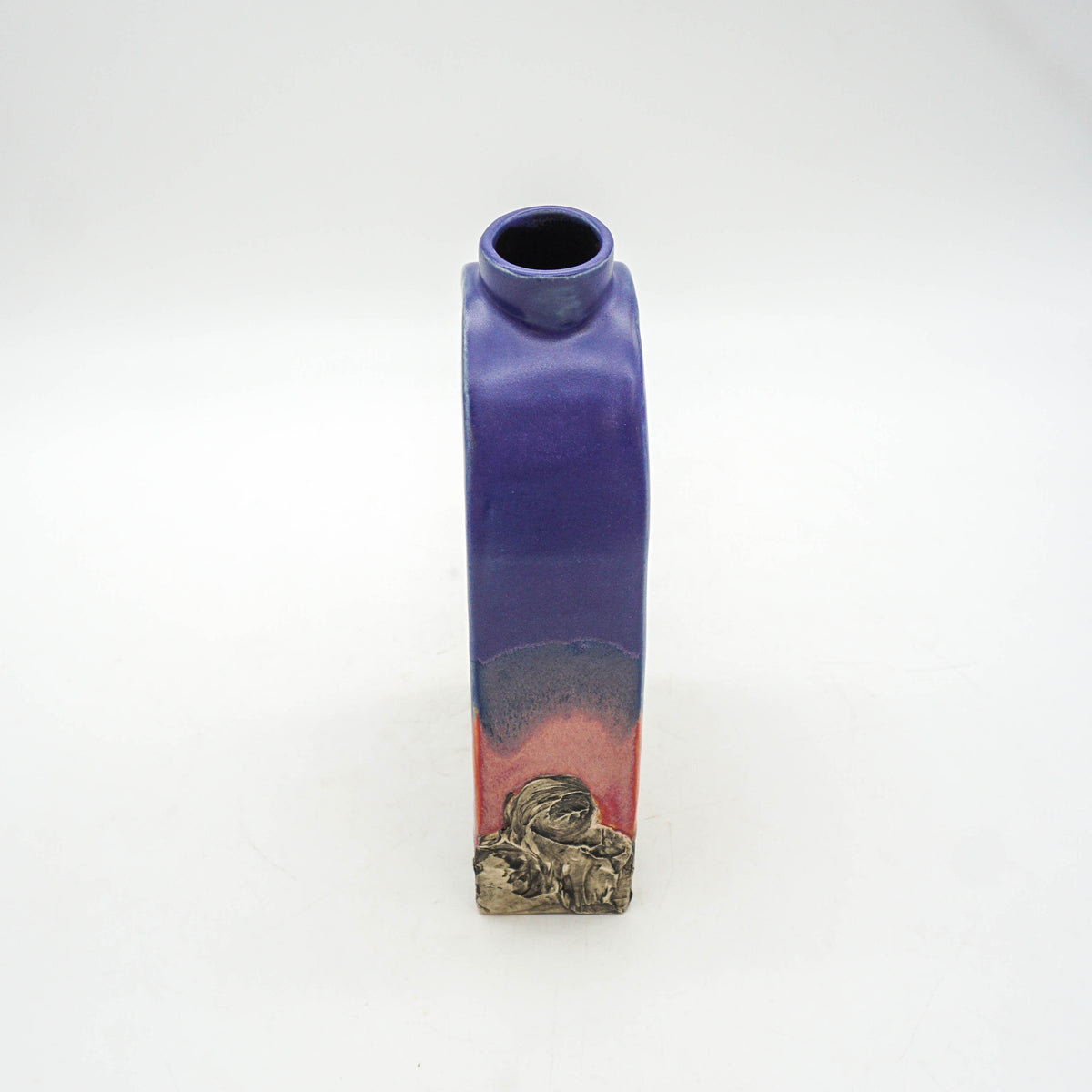 Tall Arch Vase - Pink and Purple