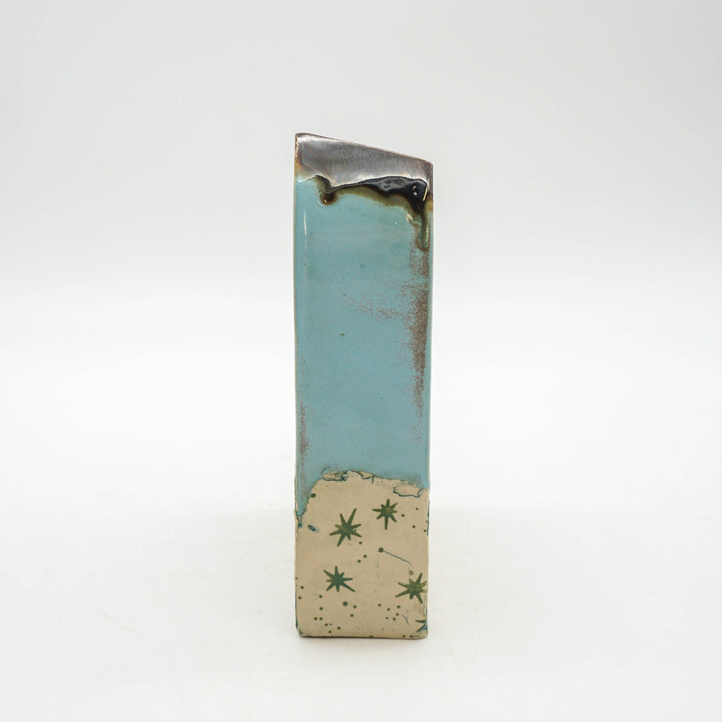Tall Arch Vase - Square Stars