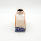 Half Circle Vase - Pink and Blue Sea