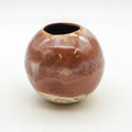 Ball Bud Vase - Brown Lines