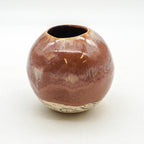 Ball Bud Vase - Brown Lines