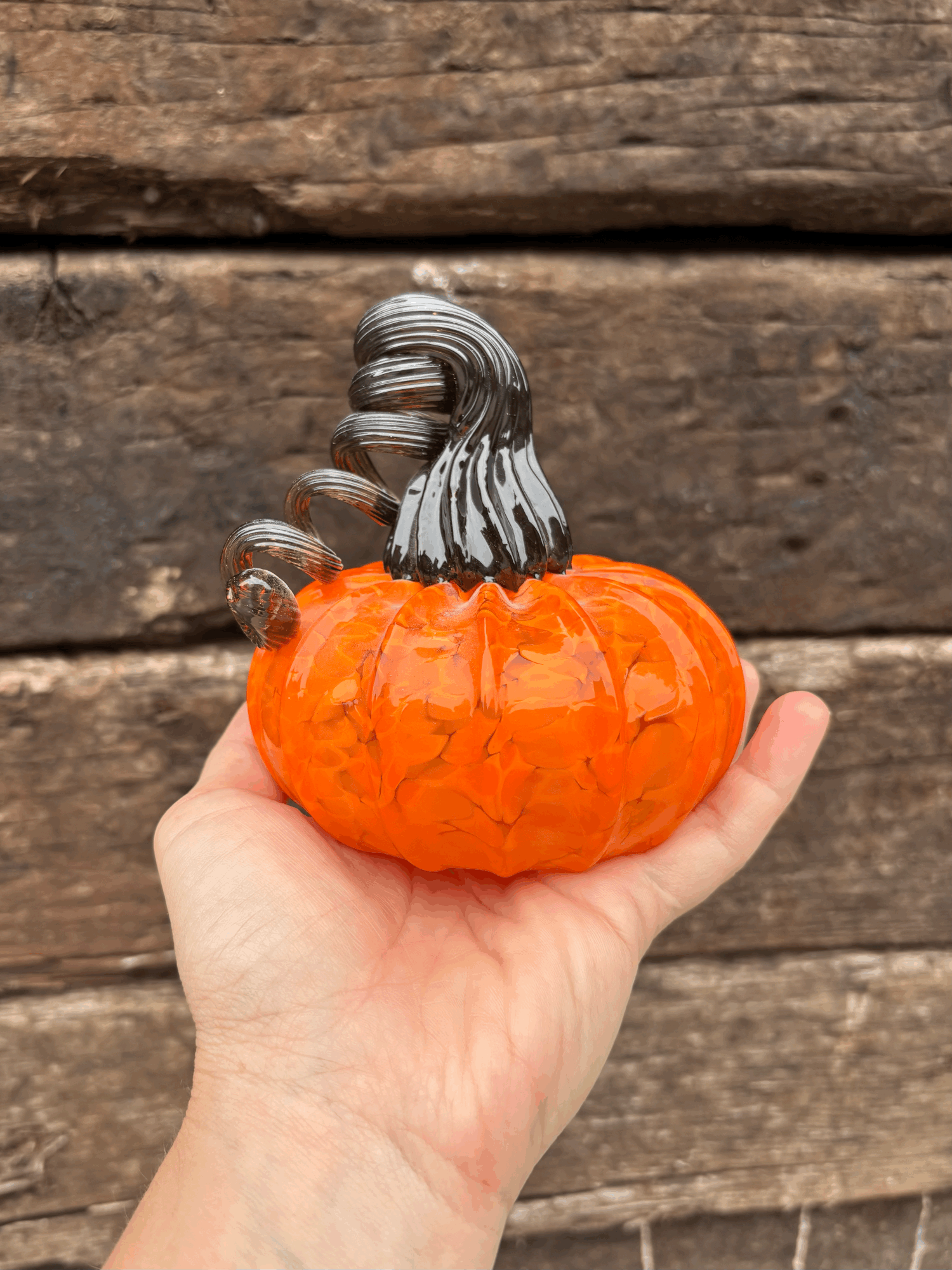 October 31 - Make Your Own Glass Pumpkin